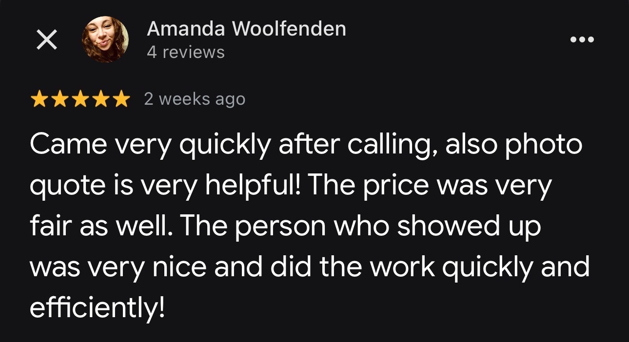 Google review screenshot 2